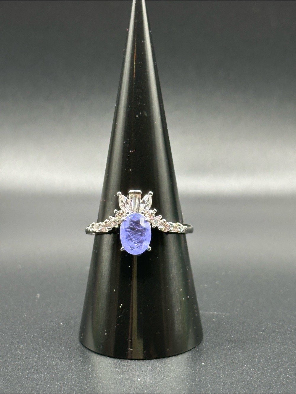 RBP7448 Something About Us Ring size: 9, rhodium plating